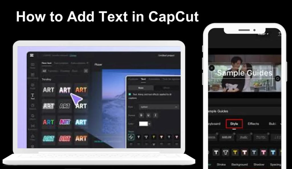 How to Add Text in CapCut