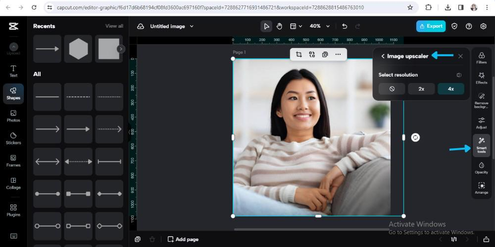 Increase image quality