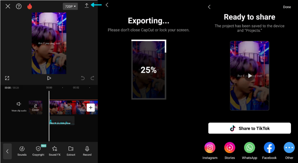customize the voice and save