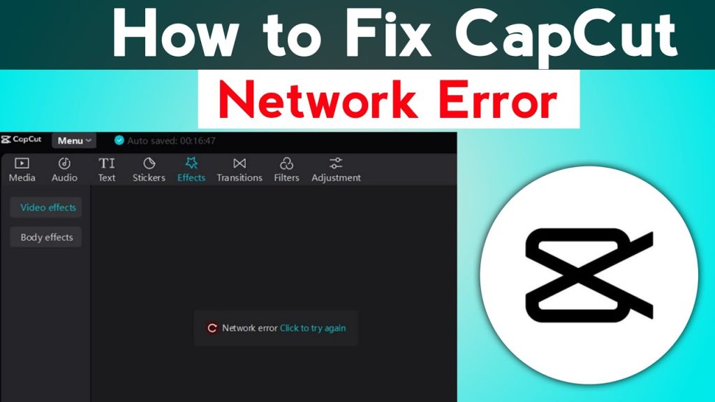 Fix CapCut Network Errors