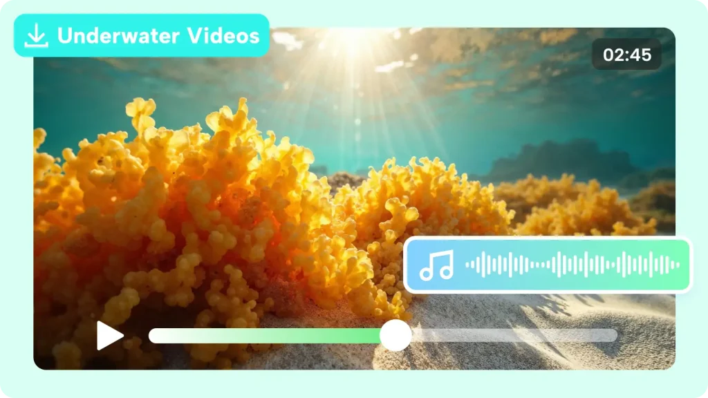 CapCut Underwater Videos