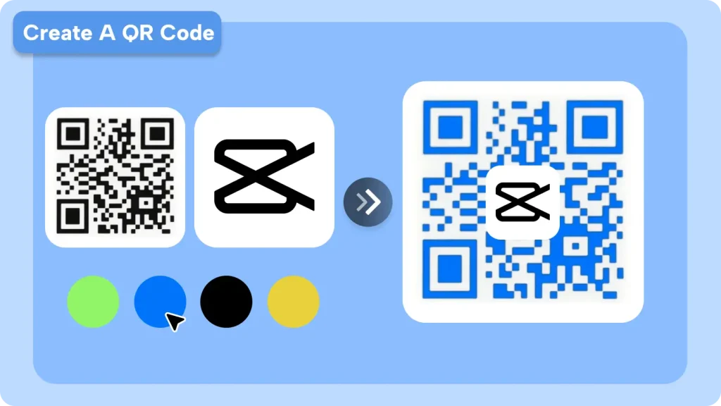 CapCut Create QR Code